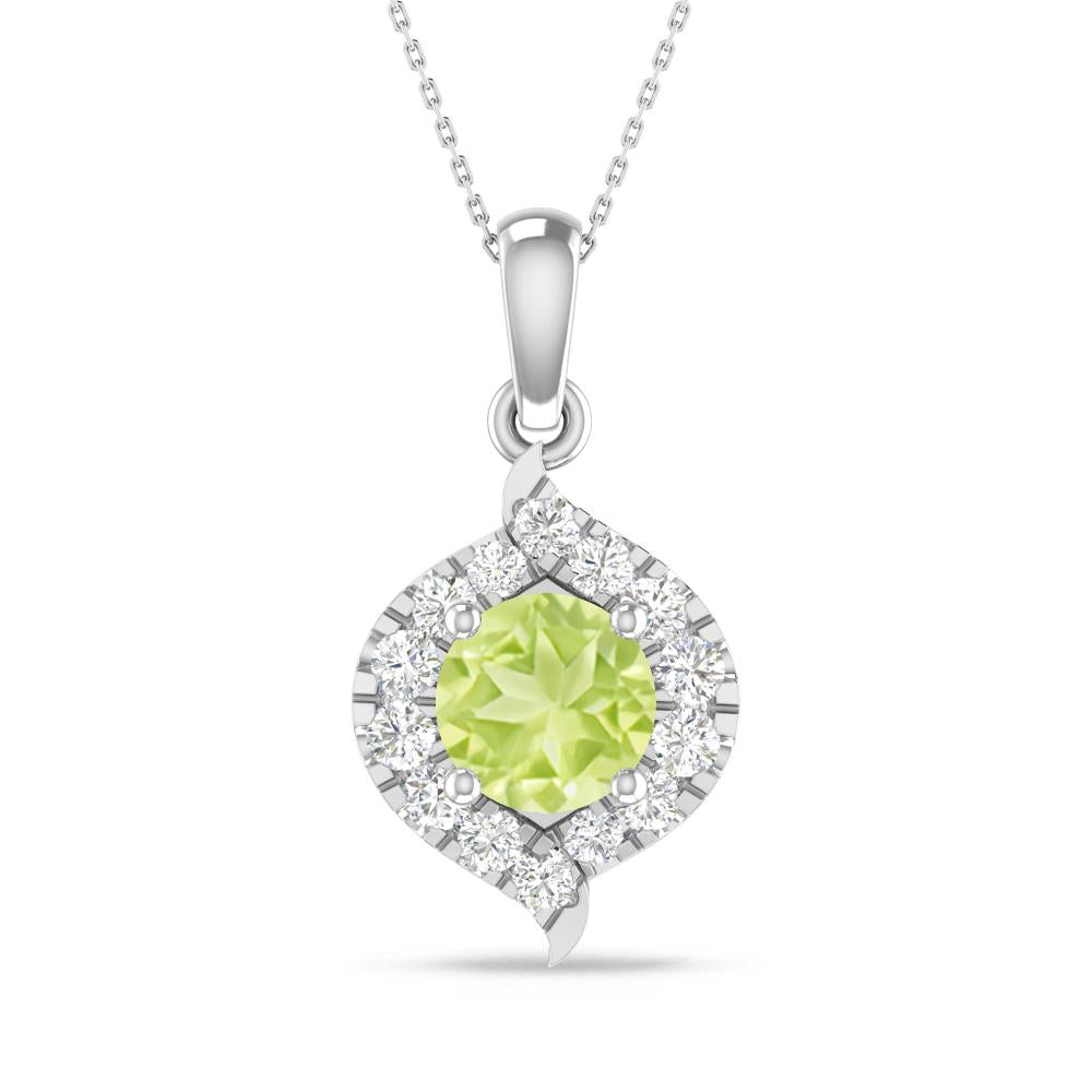 White Gold - Peridot