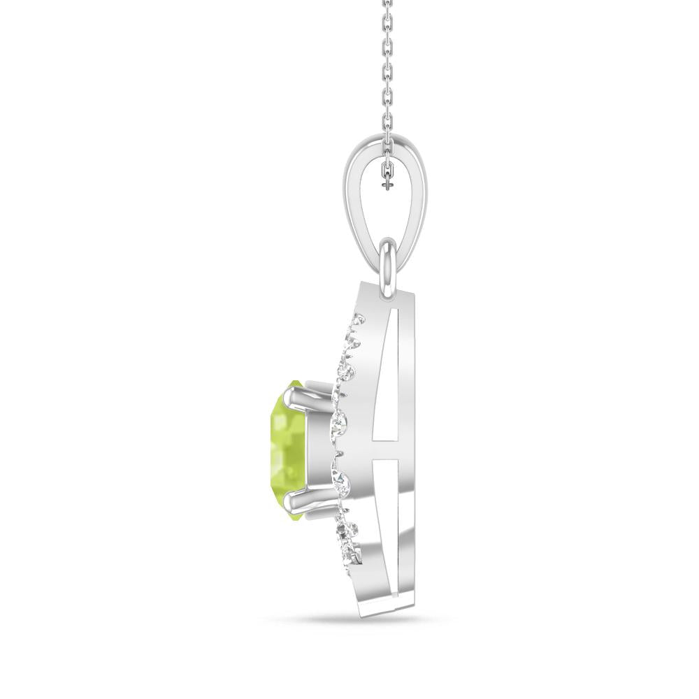 White Gold - Peridot