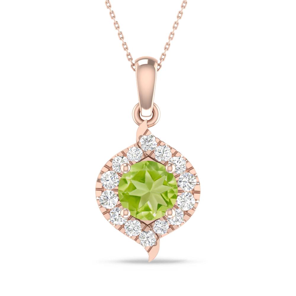 Rose Gold - Peridot