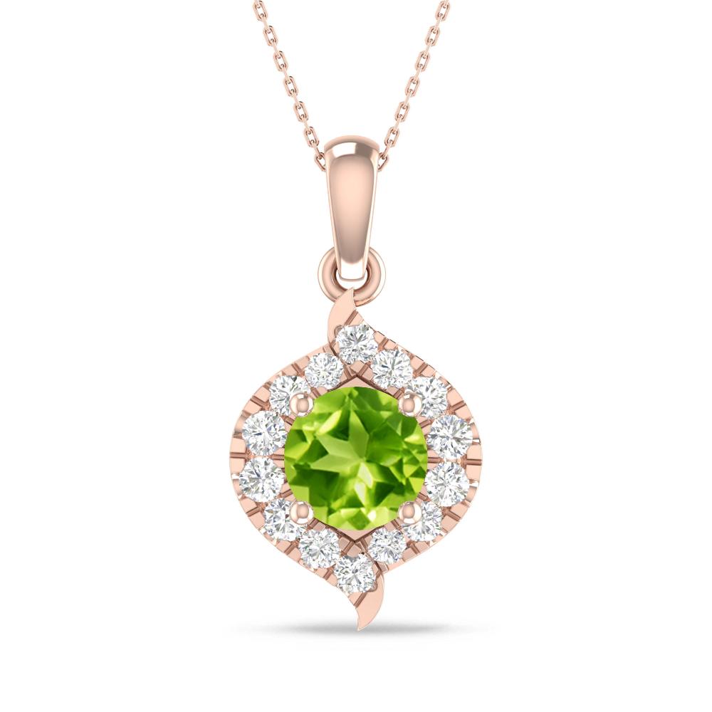 Rose Gold - Peridot