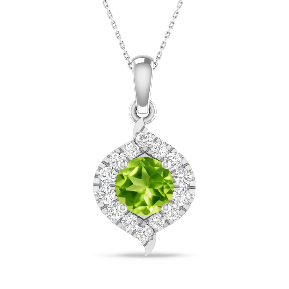 White Gold - Peridot