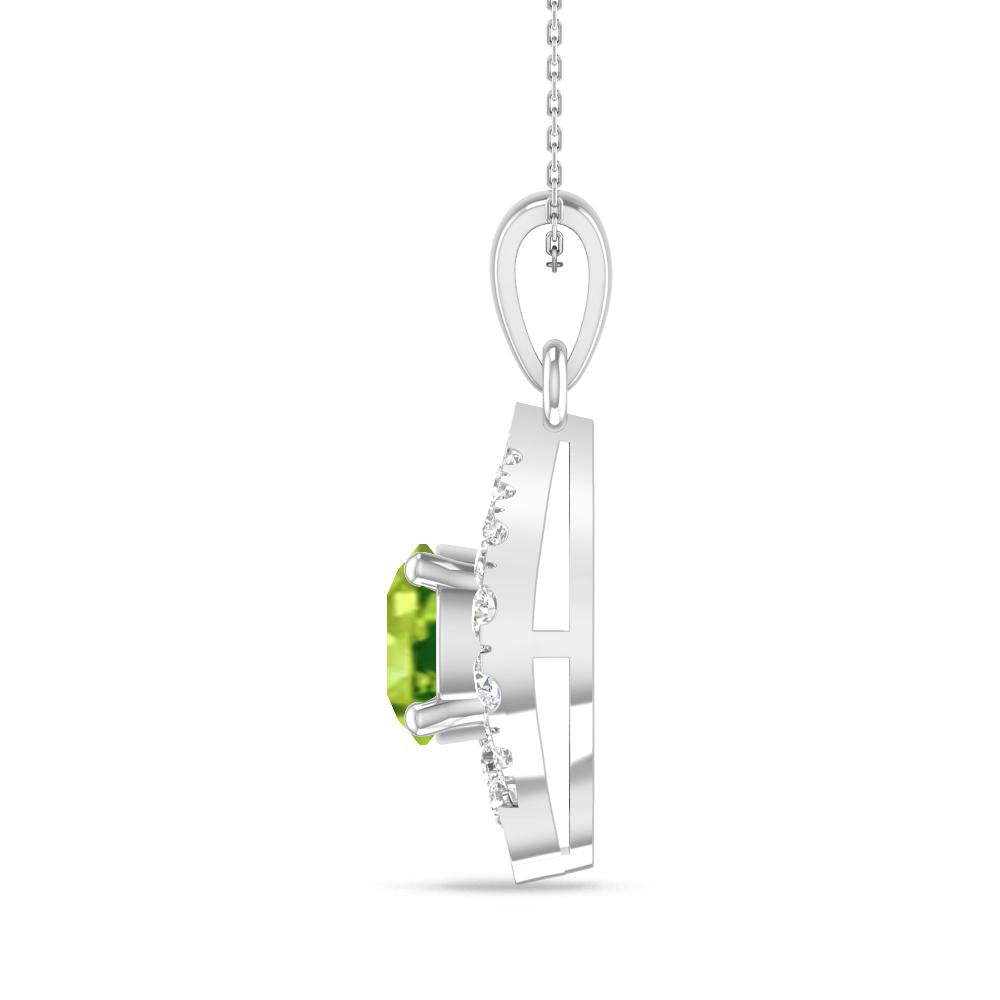 White Gold - Peridot