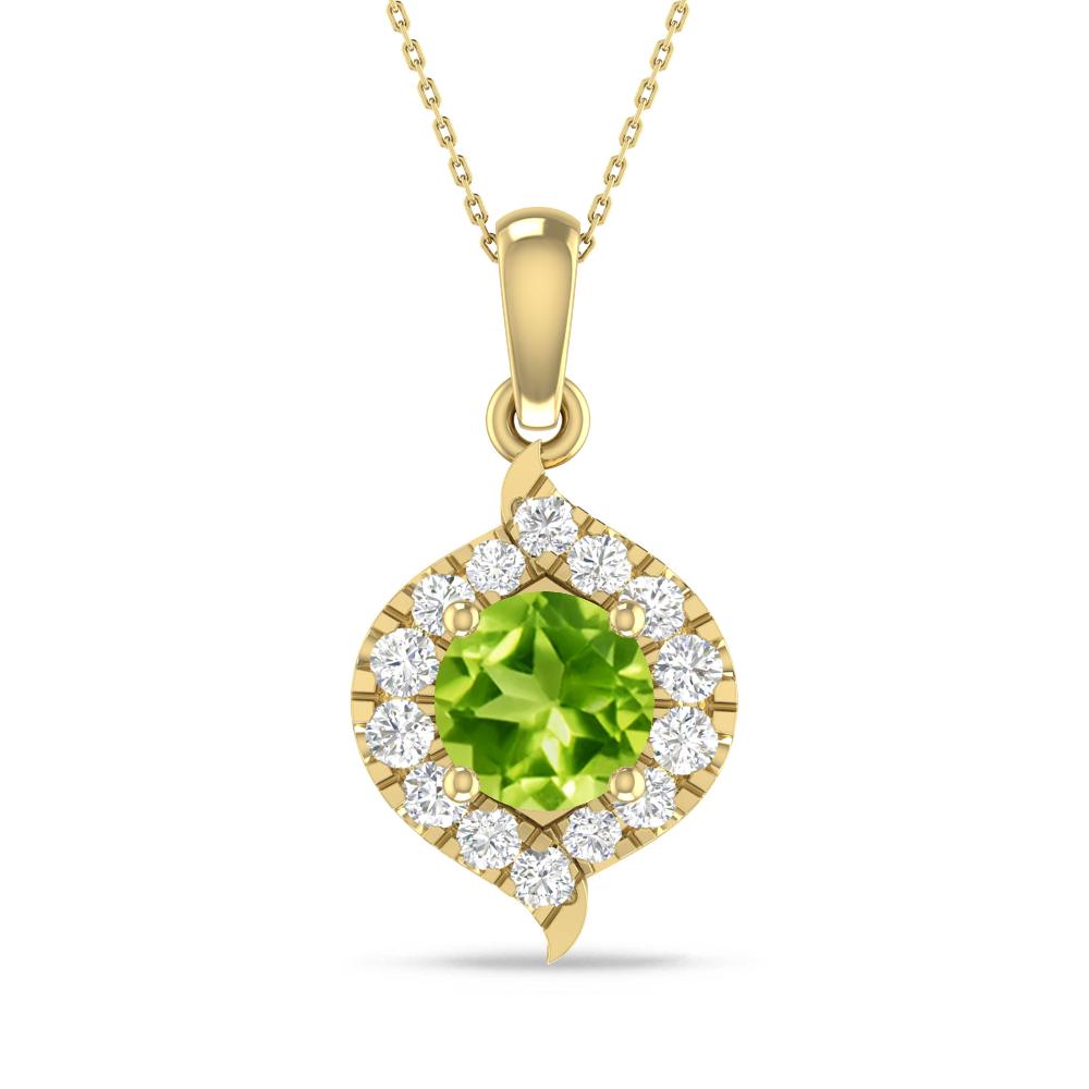 Yellow Gold - Peridot