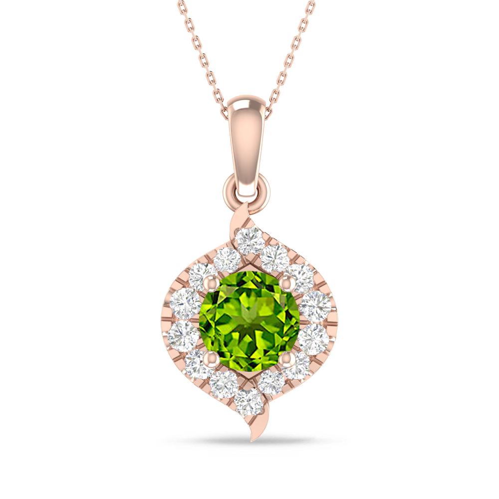 Rose Gold - Peridot