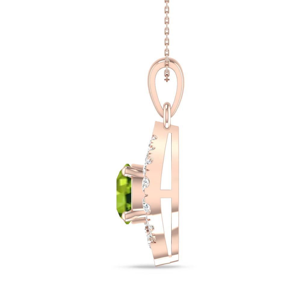 Rose Gold - Peridot
