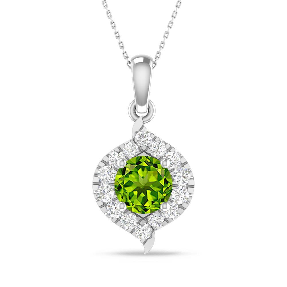White Gold - Peridot