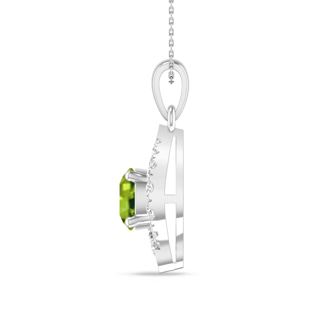 White Gold - Peridot