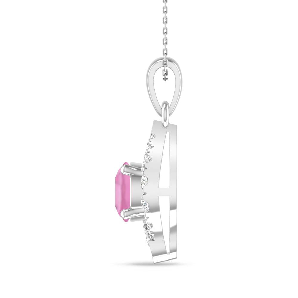 White Gold - Pink Tourmaline
