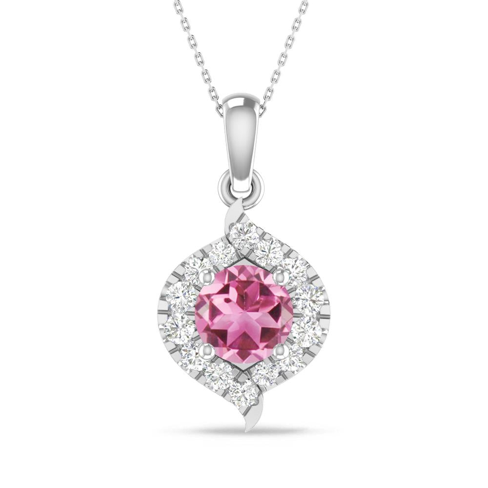 White Gold - Pink Tourmaline
