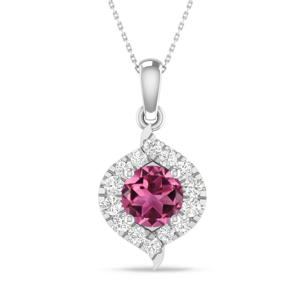 White Gold - Pink Tourmaline