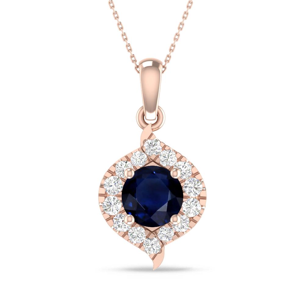 Rose Gold - Sapphire