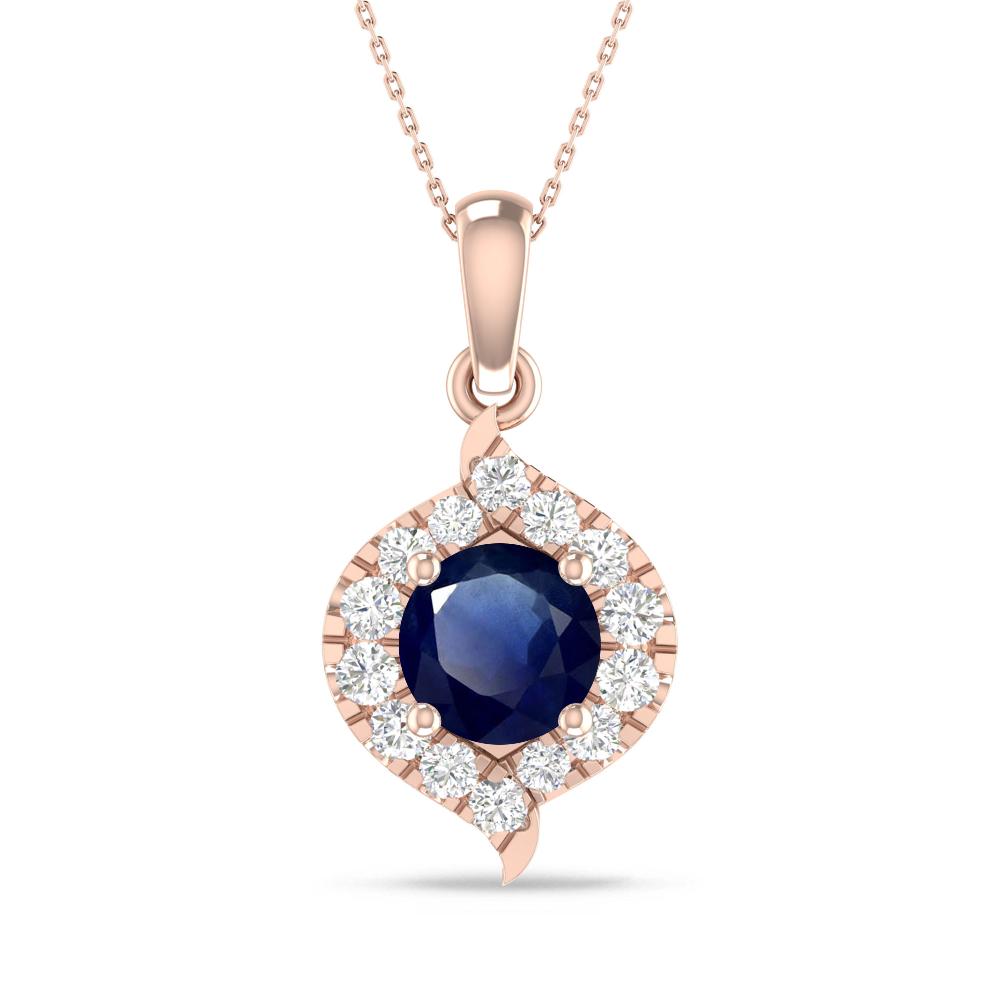 Rose Gold - Sapphire
