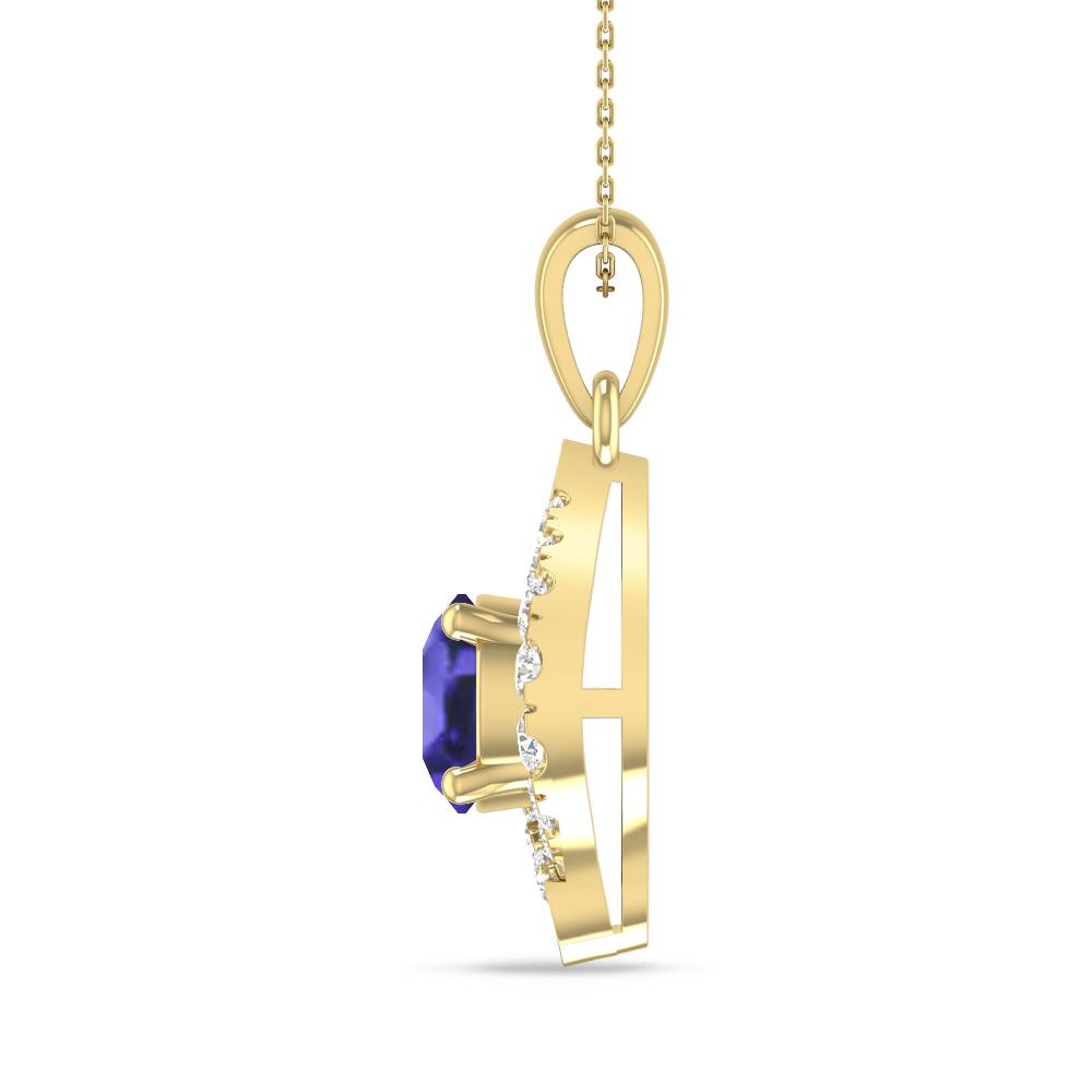 Yellow Gold - Sapphire