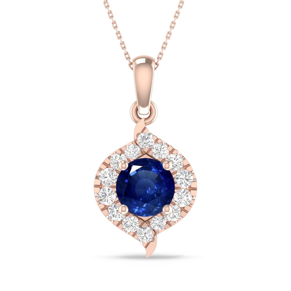 Rose Gold - Sapphire