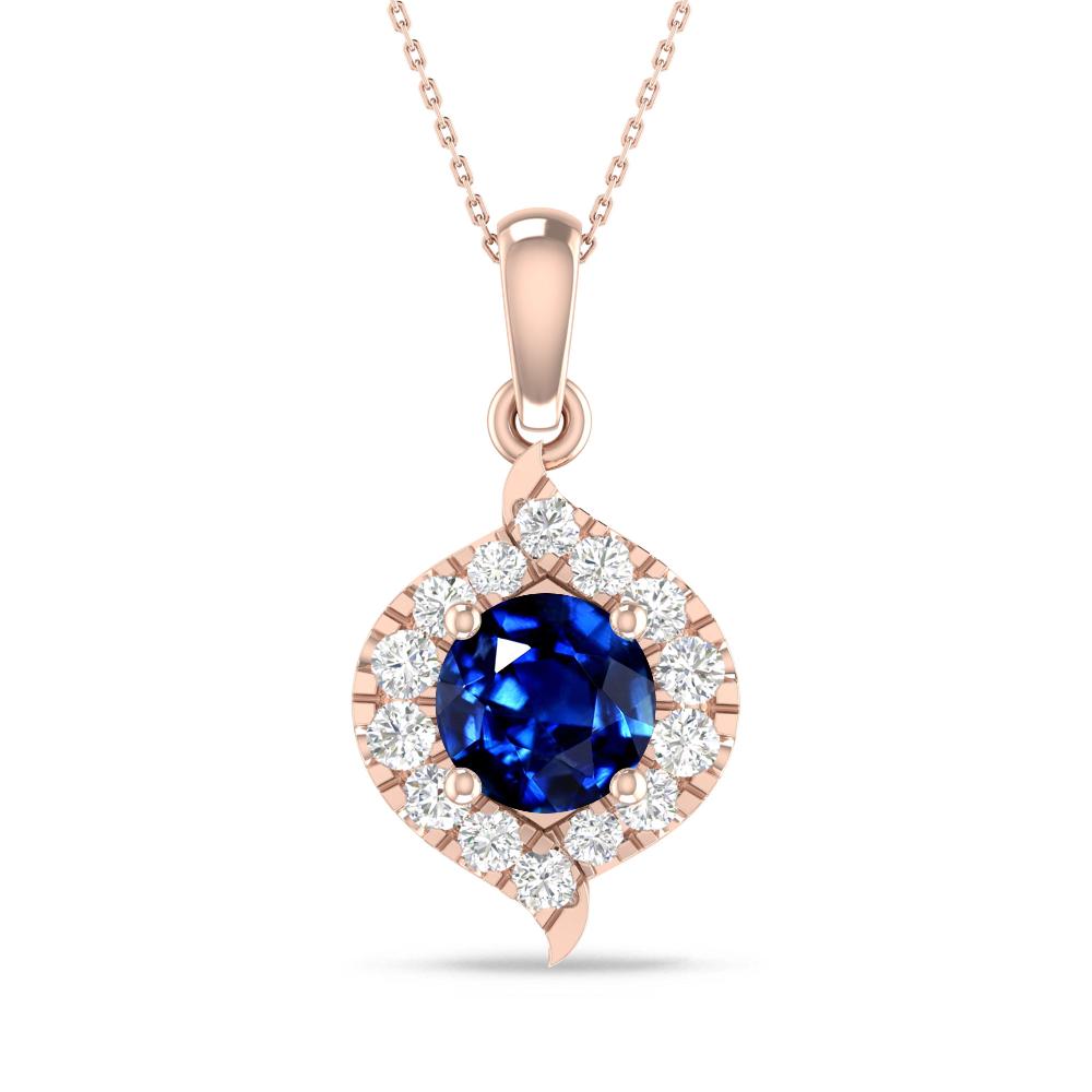 Rose Gold - Sapphire