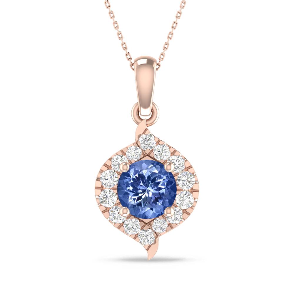 Rose Gold - Tanzanite