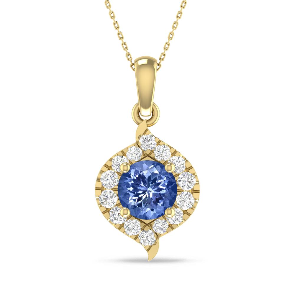 Yellow Gold - Tanzanite