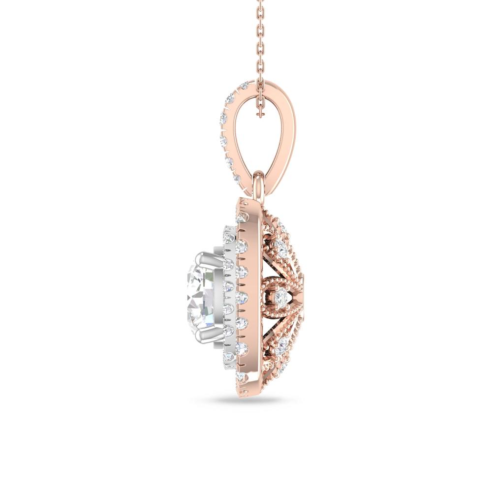 Rose Gold/White Gold - Diamond