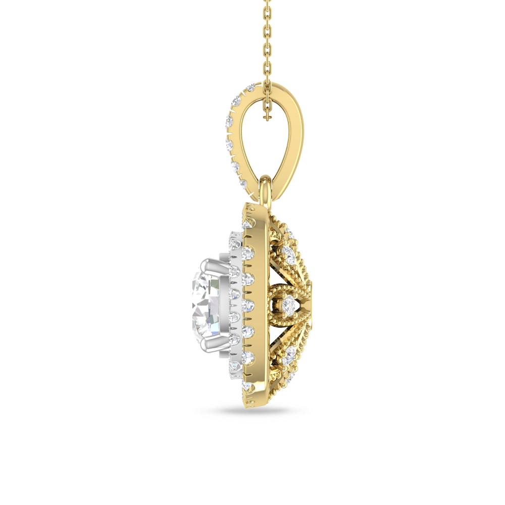 Yellow Gold/White Gold - Diamond