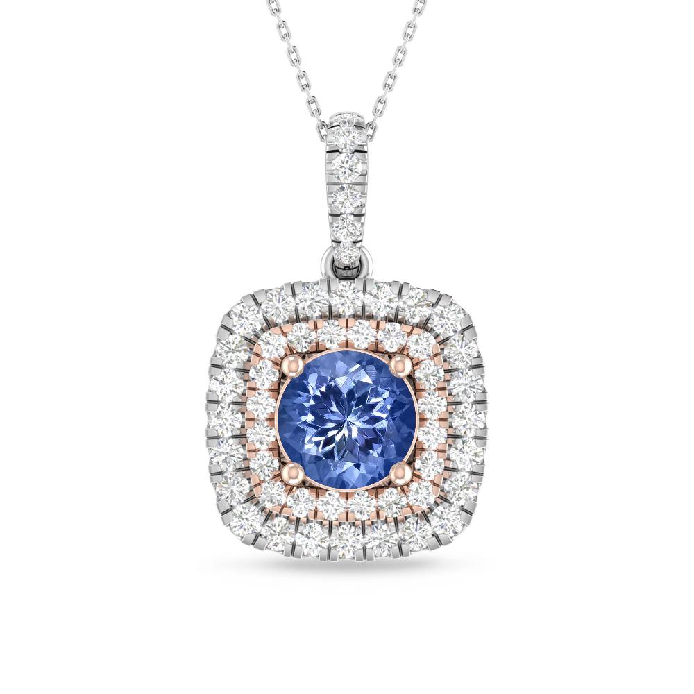 White Gold/Rose Gold - Tanzanite