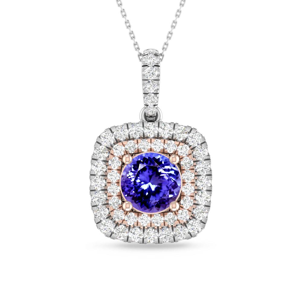 White Gold/Rose Gold - Tanzanite