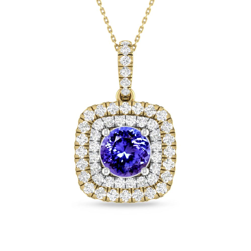 Yellow Gold/White Gold - Tanzanite