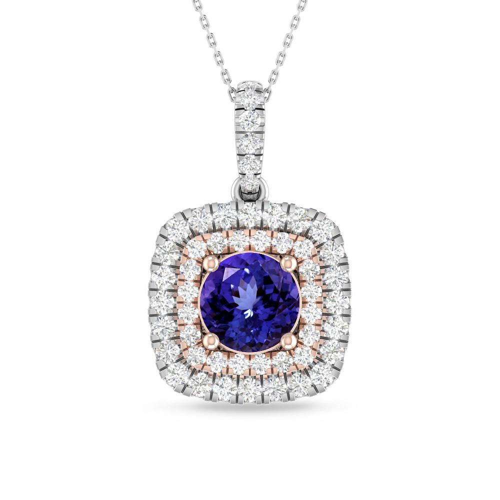 White Gold/Rose Gold - Tanzanite