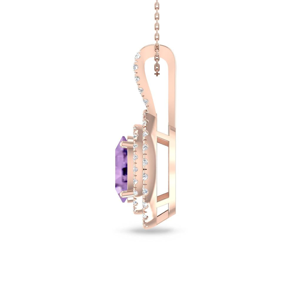 Rose Gold - Amethyst