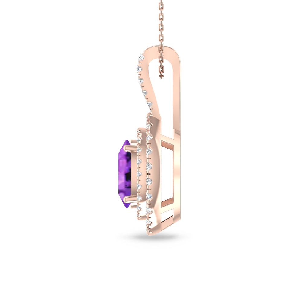 Rose Gold - Amethyst