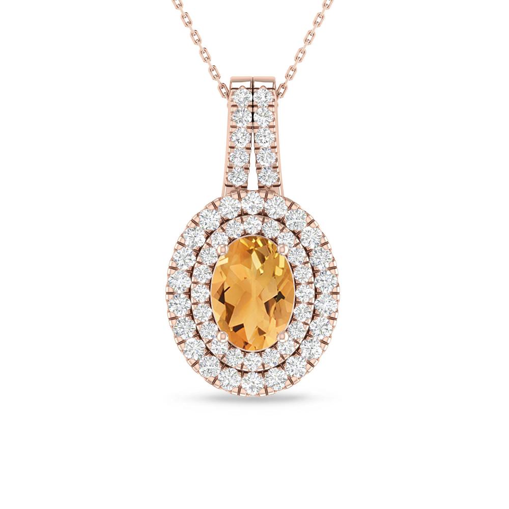 Rose Gold - Citrine