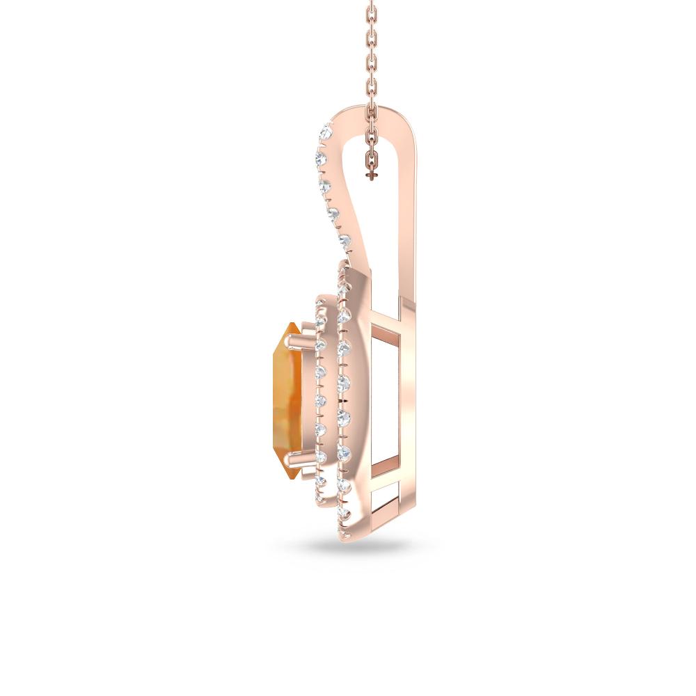 Rose Gold - Citrine