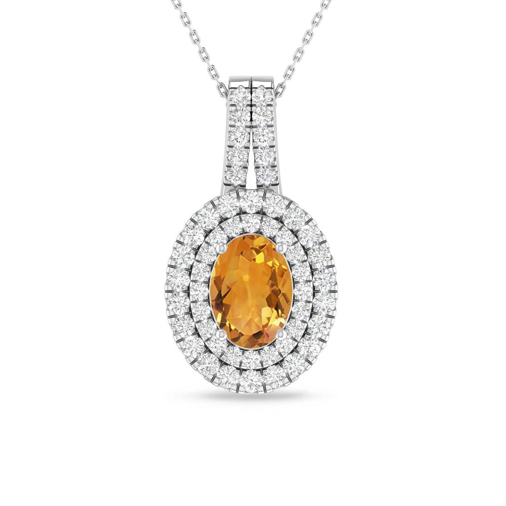 White Gold - Citrine