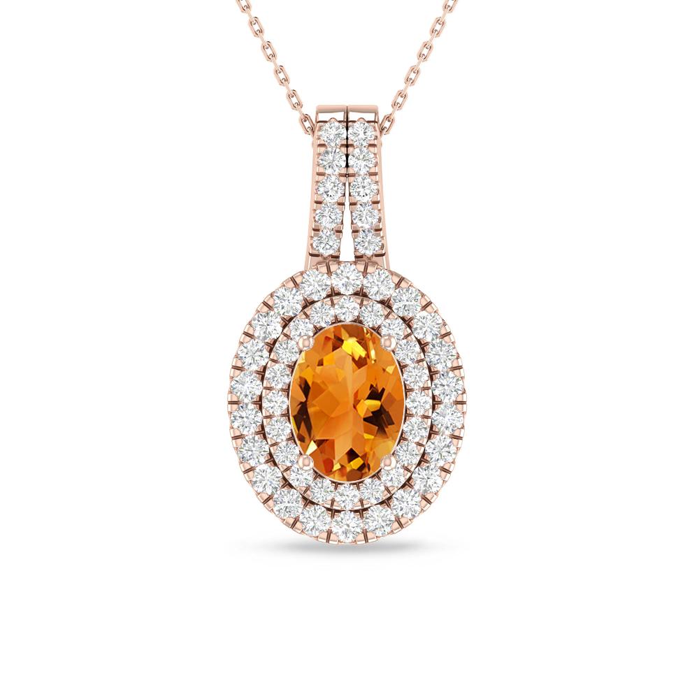Rose Gold - Citrine