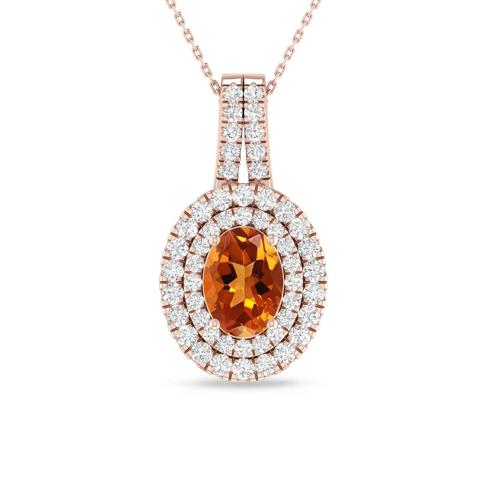 Rose Gold - Citrine