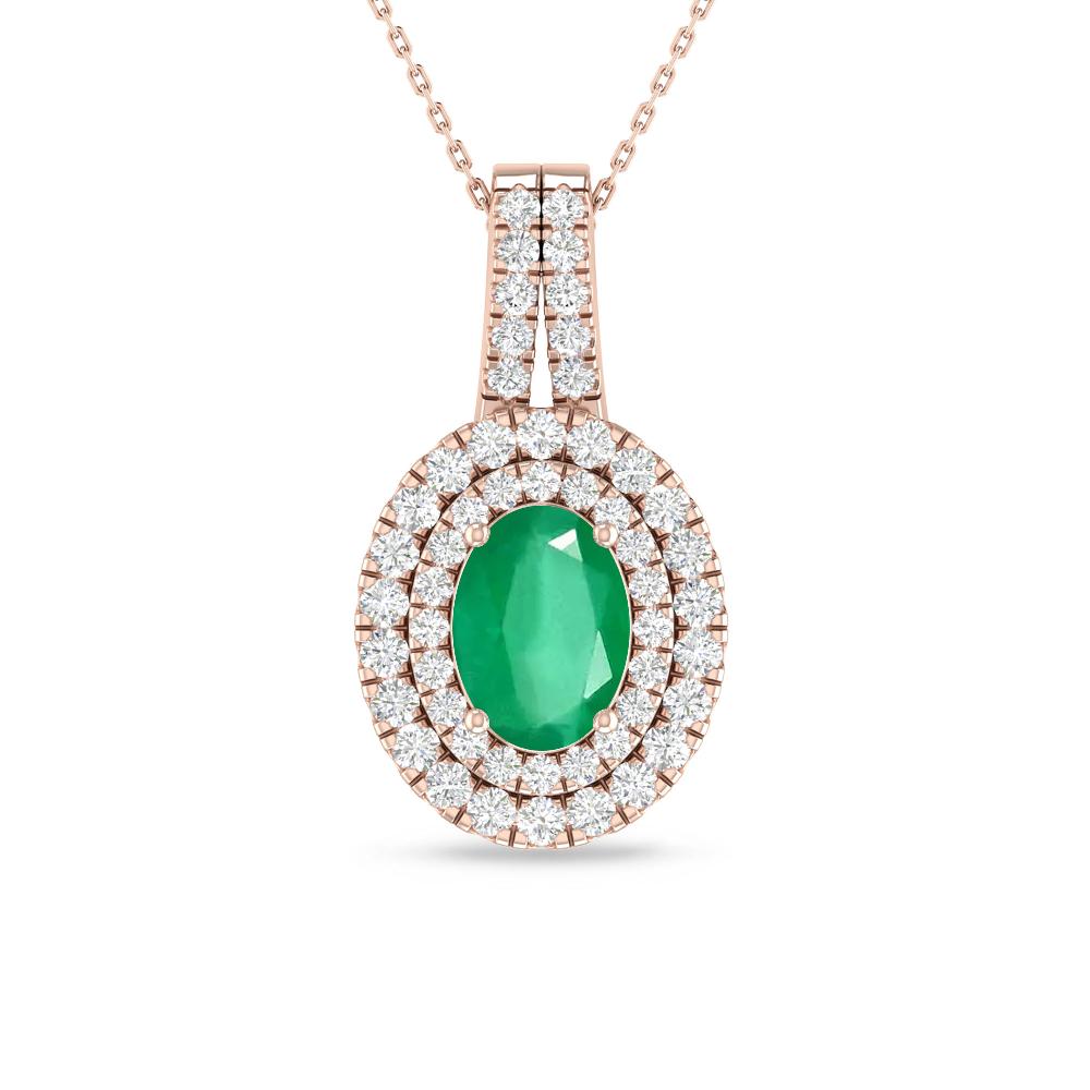 Rose Gold - Emerald