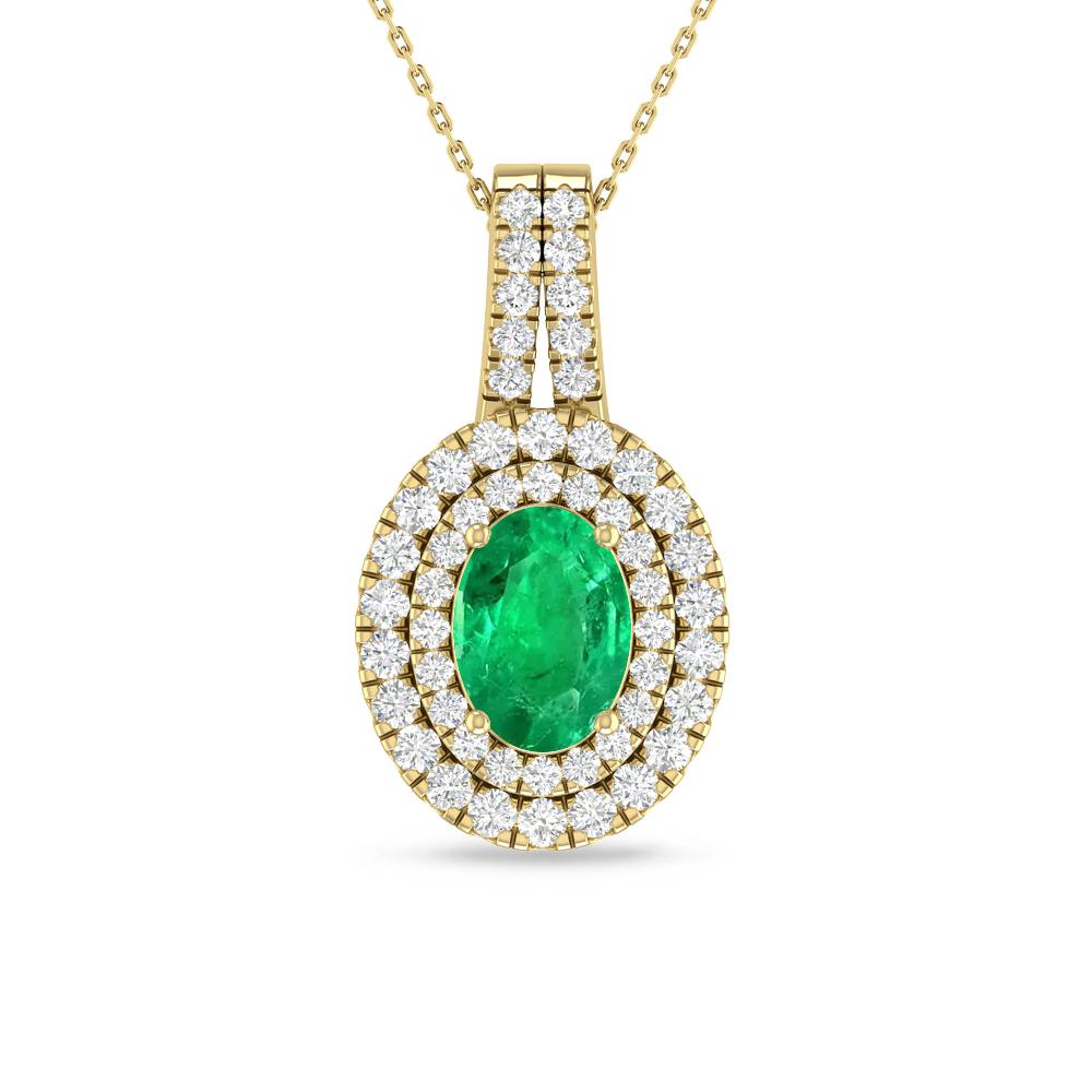 Yellow Gold - Emerald