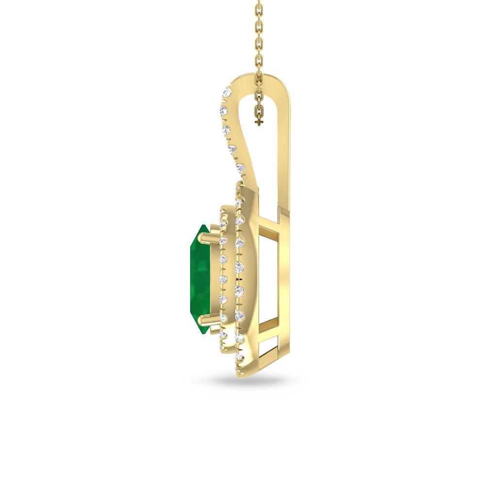 Yellow Gold - Emerald