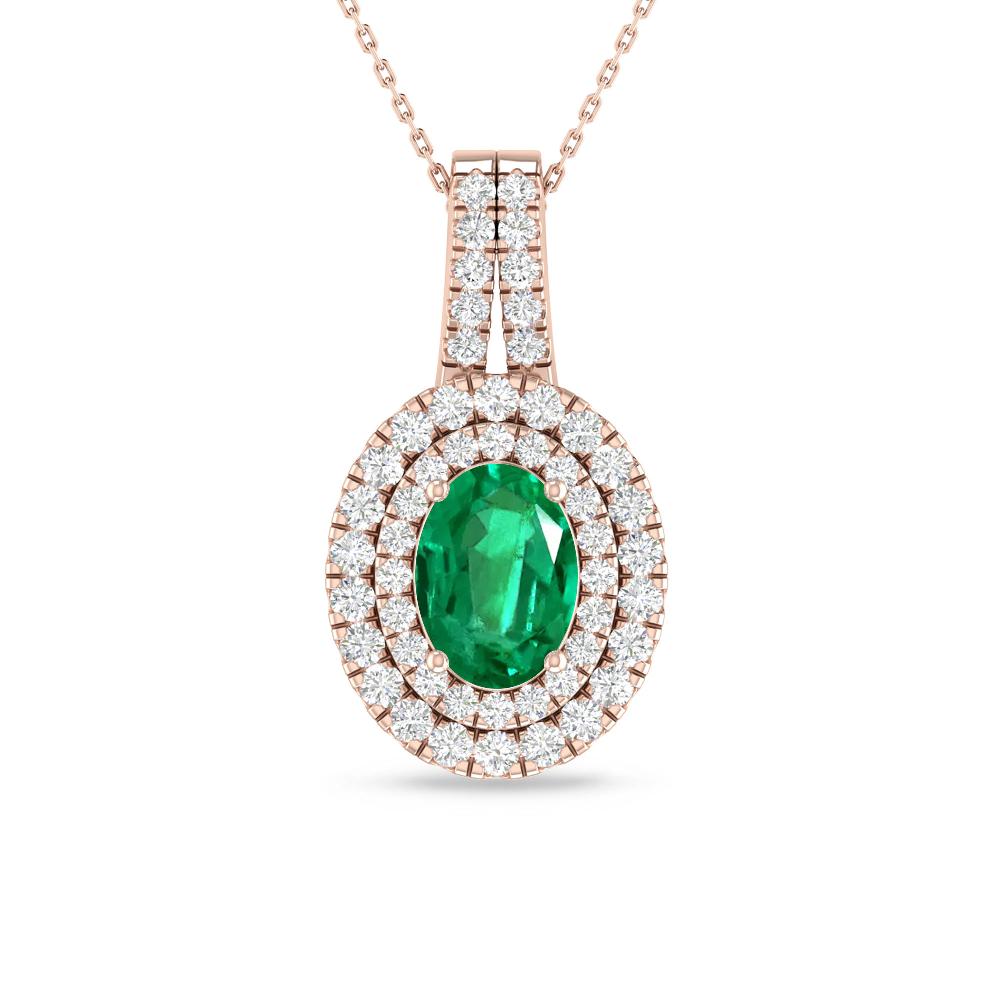 Rose Gold - Emerald