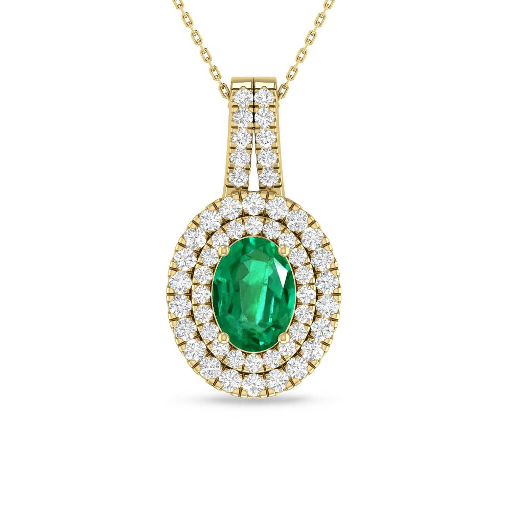 Yellow Gold - Emerald