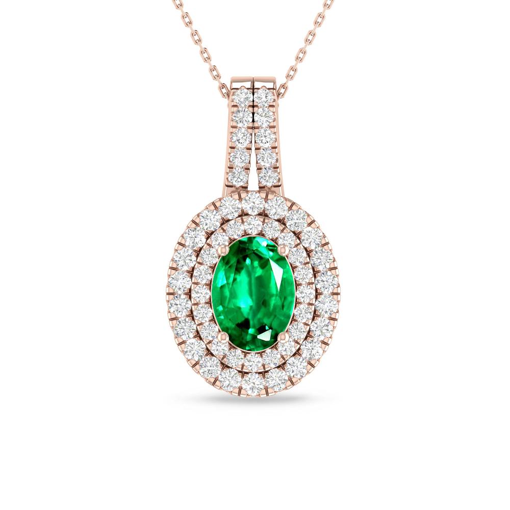Rose Gold - Emerald