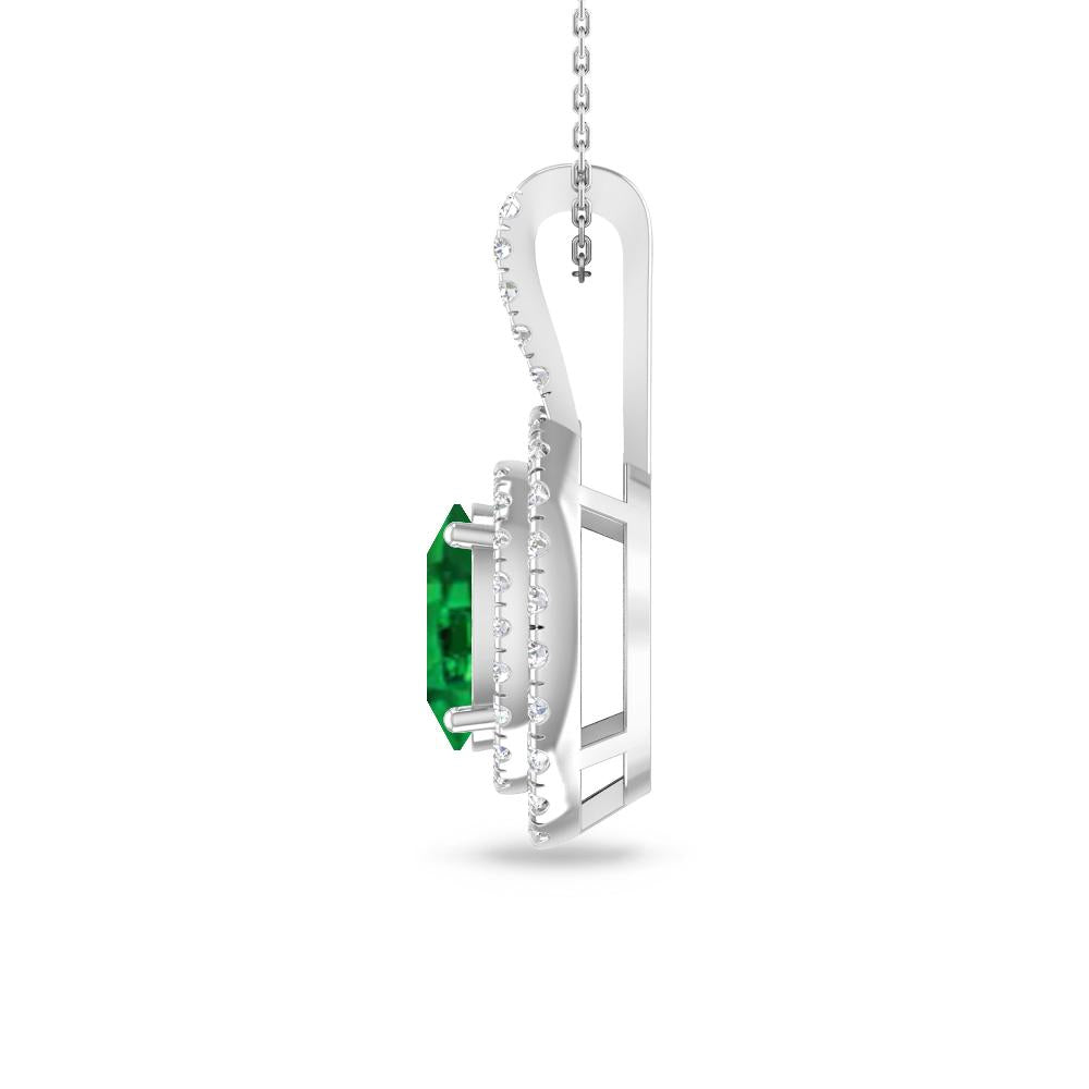White Gold - Emerald