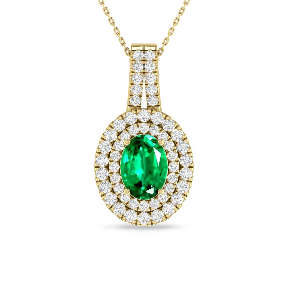 Yellow Gold - Emerald