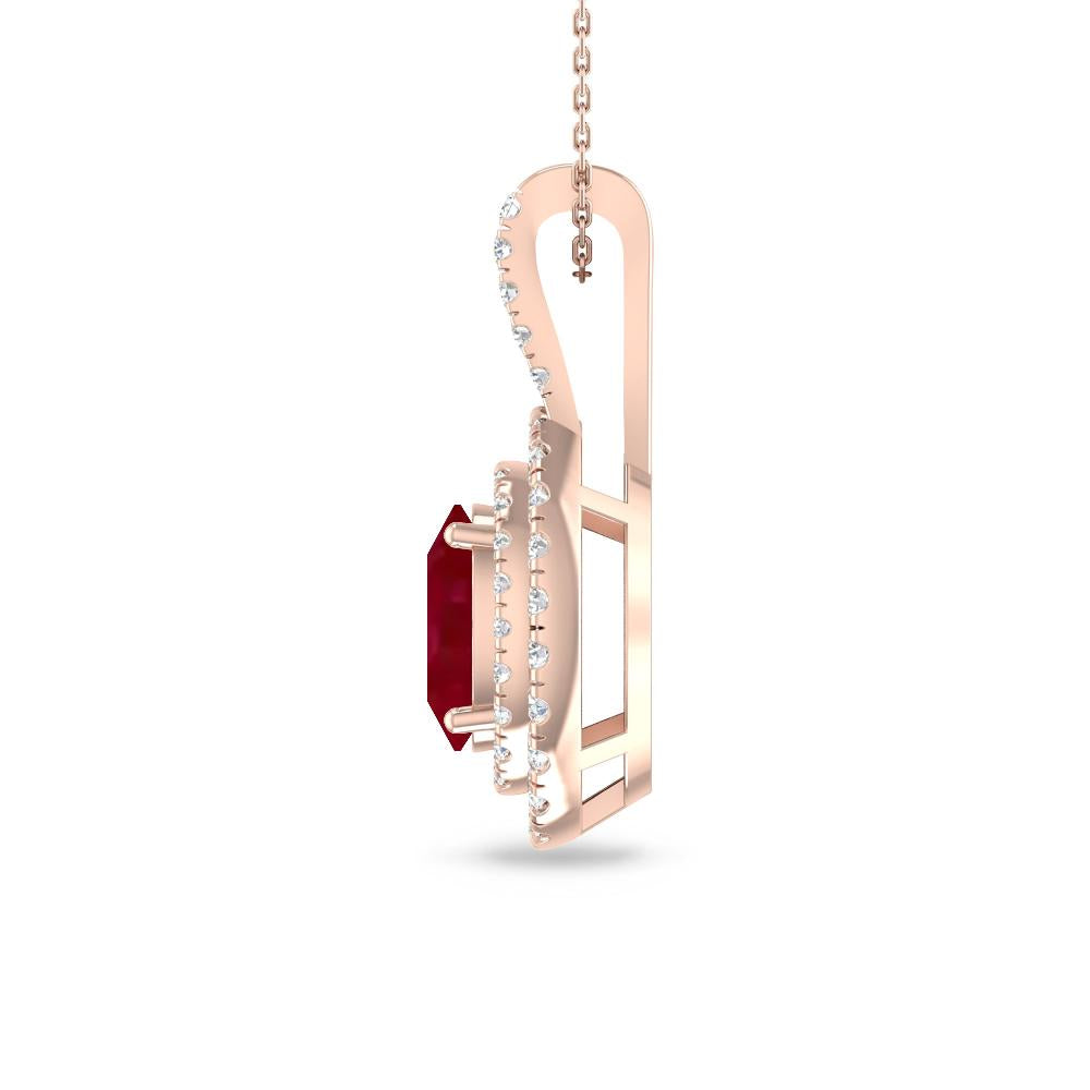 Rose Gold - Garnet