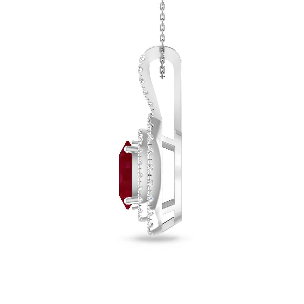 White Gold - Garnet