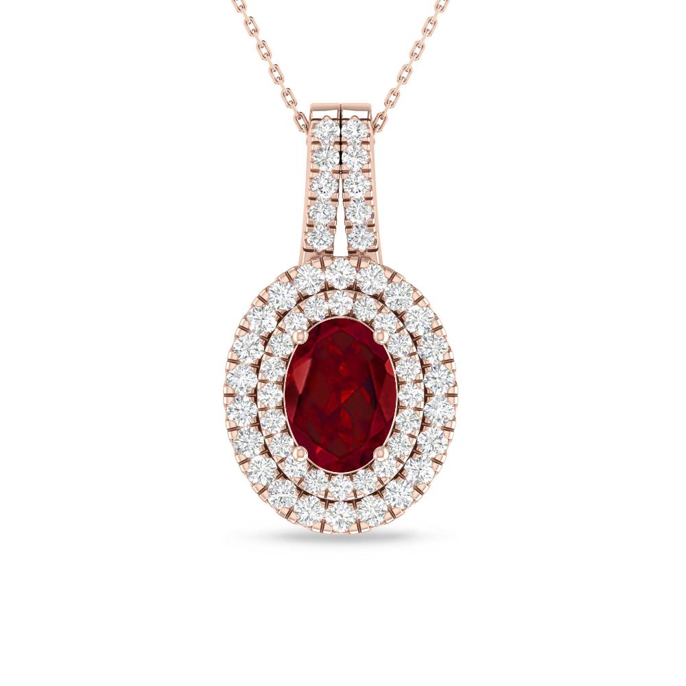 Rose Gold - Garnet
