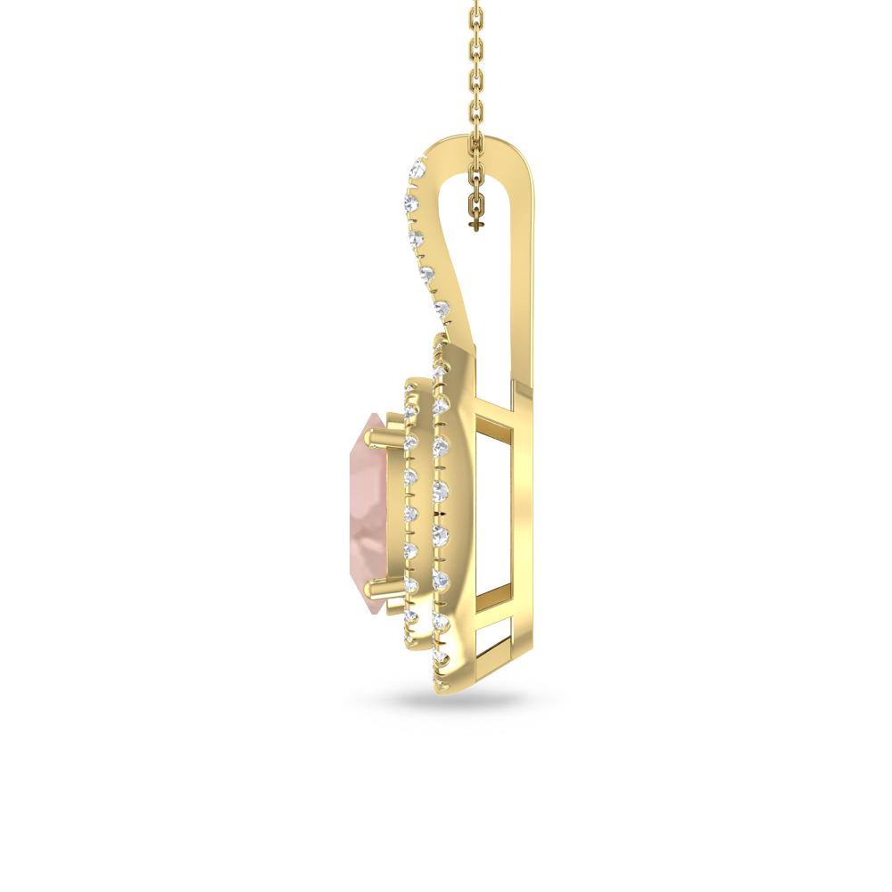 Yellow Gold - Morganite