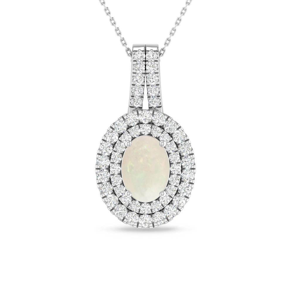 White Gold - Opal