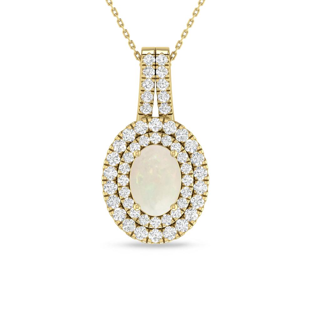 Yellow Gold - Opal