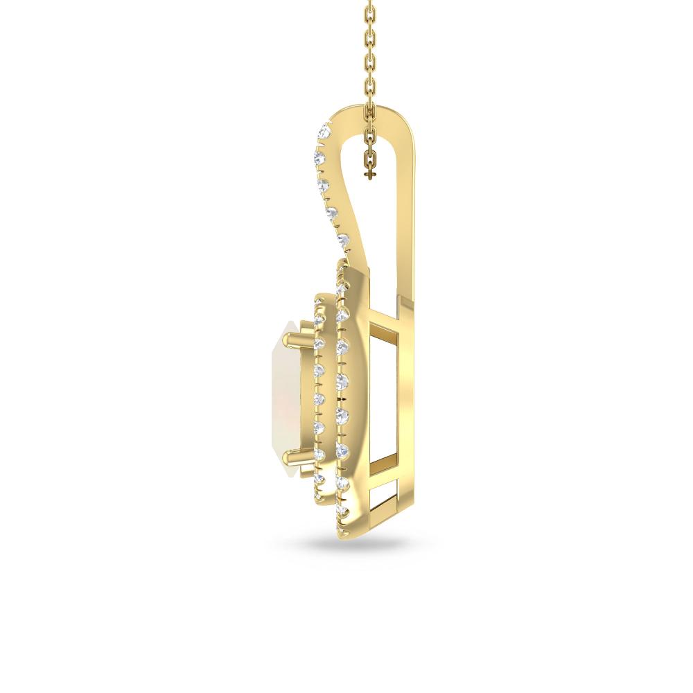 Yellow Gold - Opal