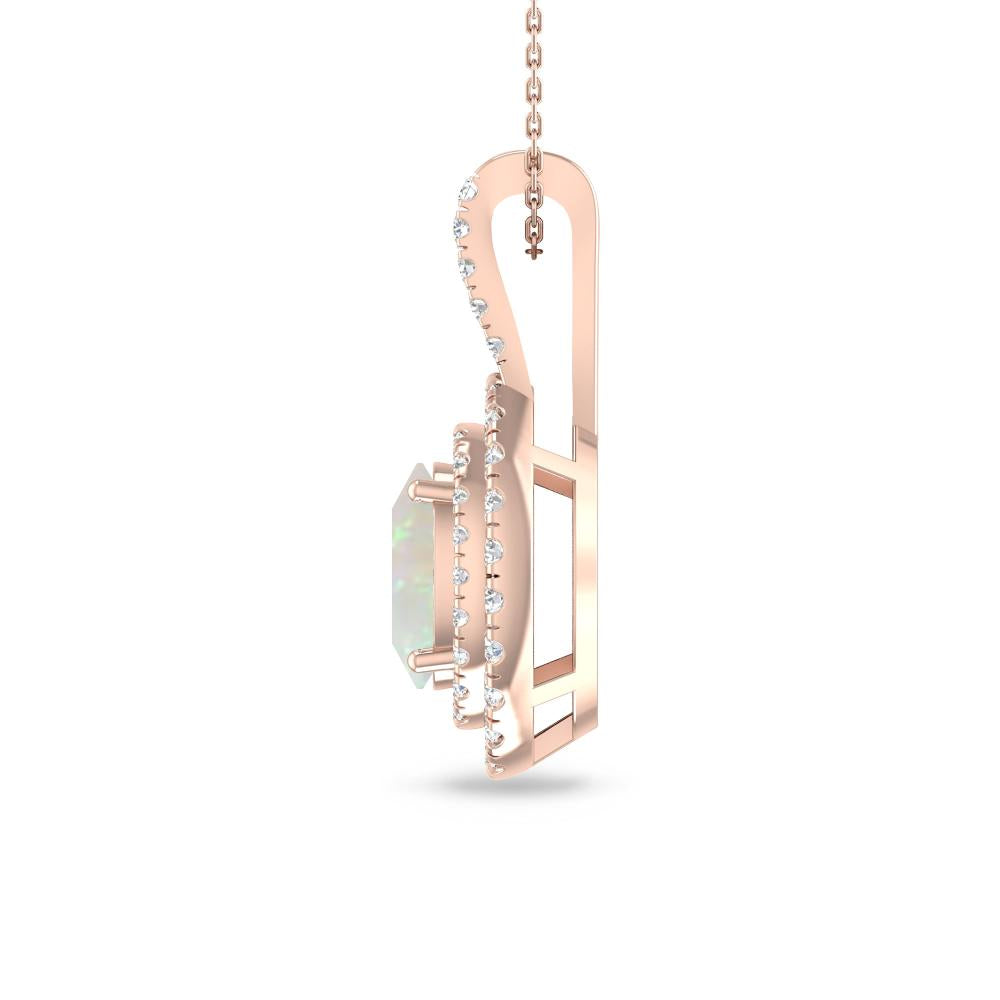 Rose Gold - Opal